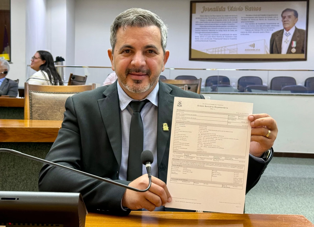 Deputado Wiston Gomes cumpre compromisso e garante pagamento de emendas para aquisição de ambulâncias em Araguatins